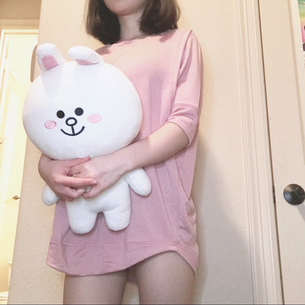 pink sleep dress